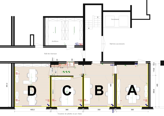 LC0224/AG – Montjoie 171 Bureaux